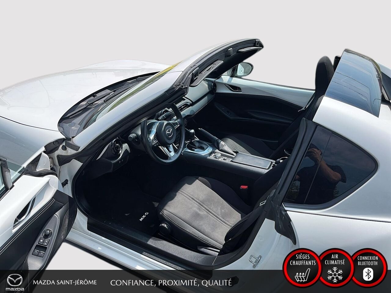 Mazda MX-5 RF 2023 Blanc Saint-Jérôme - photo #18