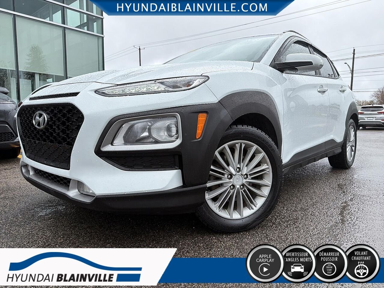 2020 Hyundai Kona White Blainville - photo #0