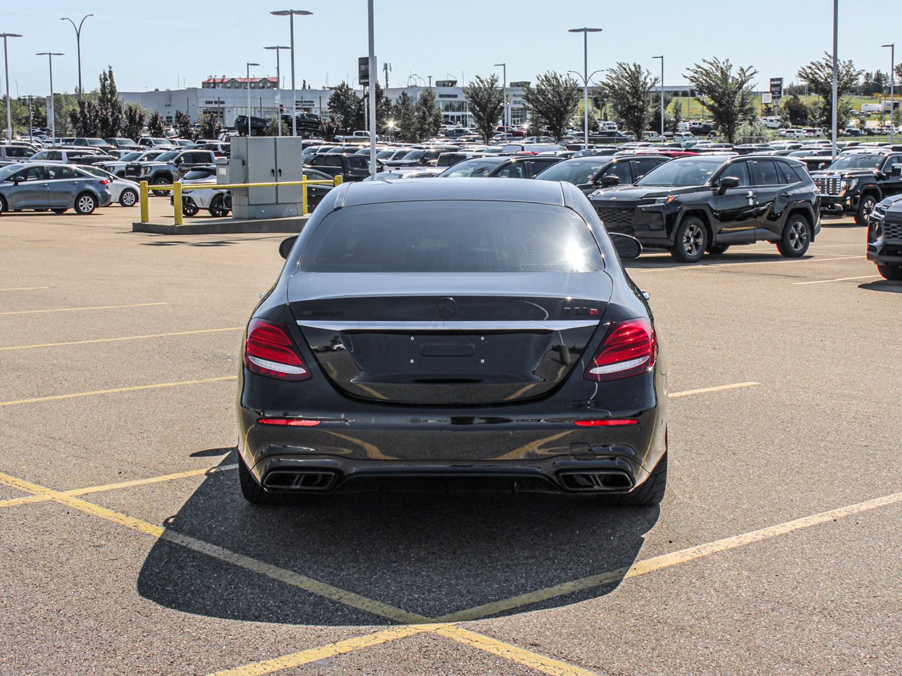 2018 Mercedes-Benz E-Class AMG E 63 S 4MATIC Sedan Black Sherwood Park - photo #6