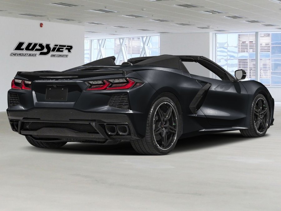 Chevrolet Corvette Stingray cabriolet 2 portes avec 2LT 2025 Noir