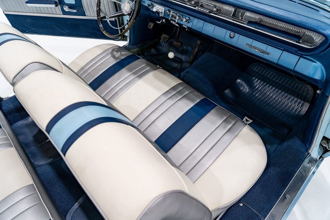 1961 Pontiac Bonneville **PRIX EN USD**C8 Suffix 389cu.in. TriPower 4 Speed Blue Montreal - photo #77