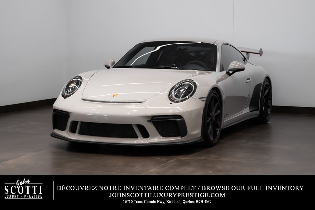 Porsche 911 GT3 Coupe 2018 Gris Kirkland - photo #0