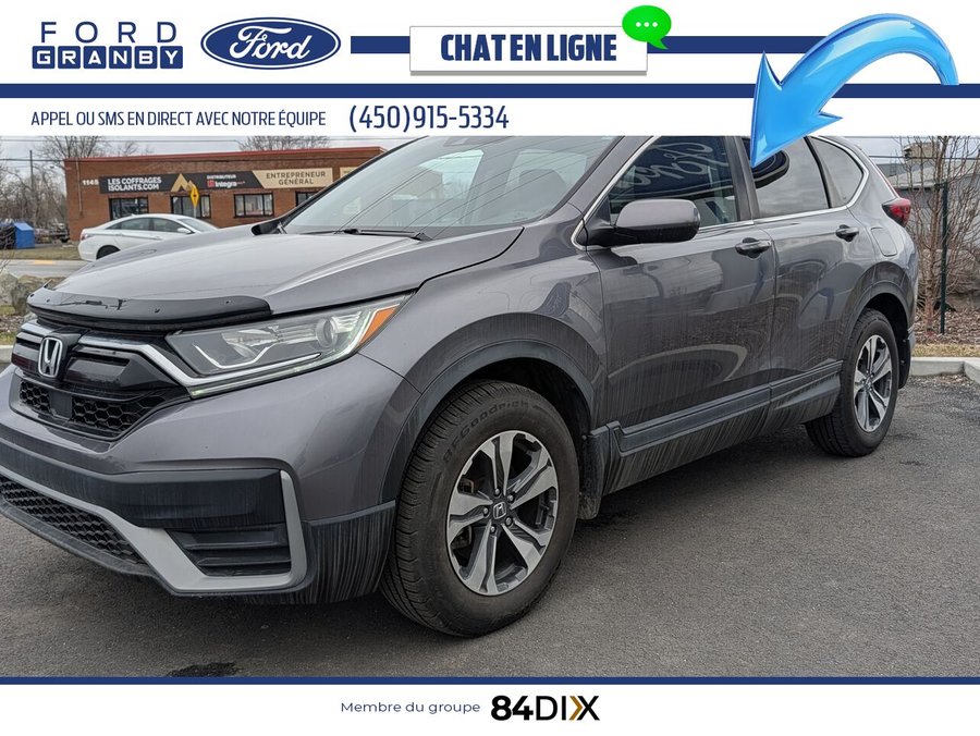 Honda CR-V LX AWD, CAMERA, SIEGES CHAUFFANTS 2020 Gris