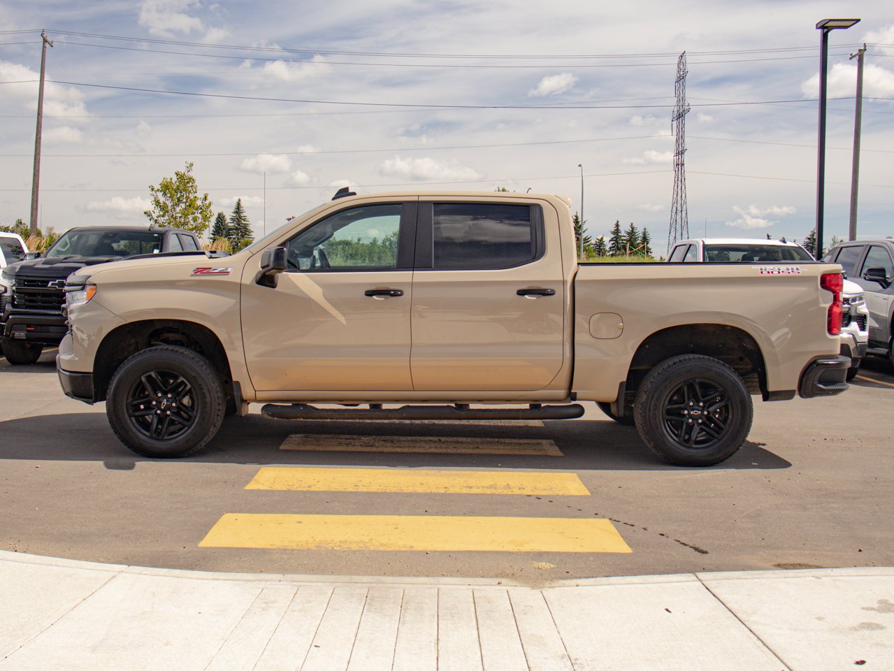 2022 Chevrolet Silverado 1500 4WD Crew Cab 147 LT Trail Boss Beige Sherwood Park - photo #6