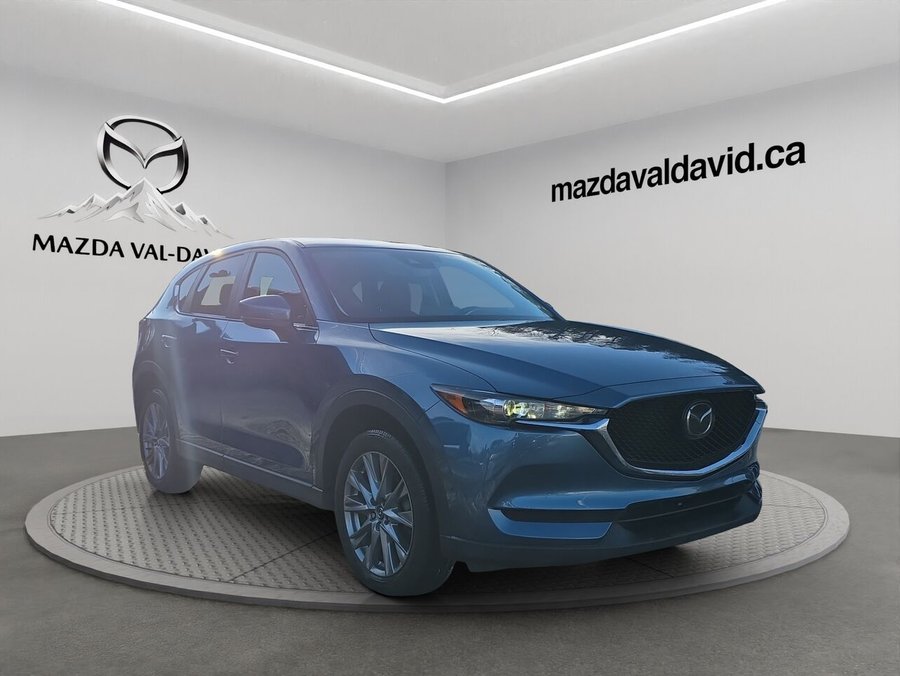 2021 Mazda CX-5 GS TI 2021, Volant chauffant, Sièges en cuir, Bluetooth Blue