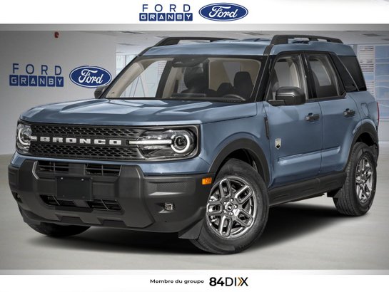 2026 Ford Bronco Sport Azure Grey Metallic Tri-Coat