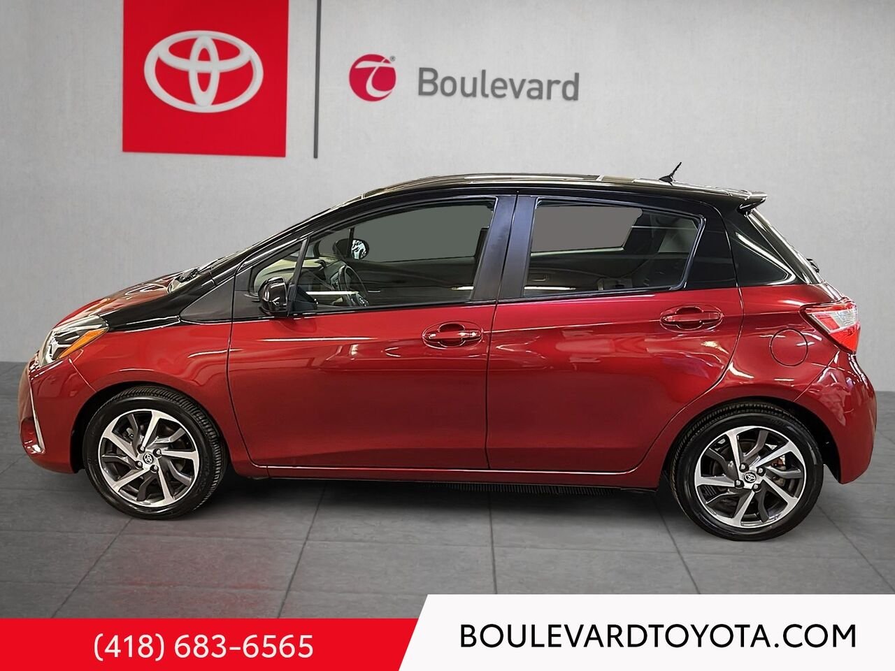 Toyota Yaris Hatchback 99885A-119 | SE 2019 Rouge Québec - photo #5