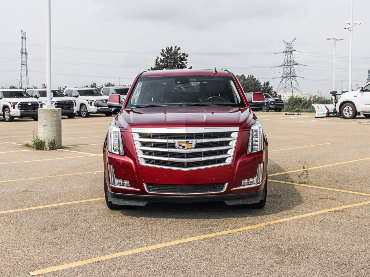 2016 Cadillac Escalade 4WD 4dr Premium Collection Red Passion Sherwood Park - photo #2