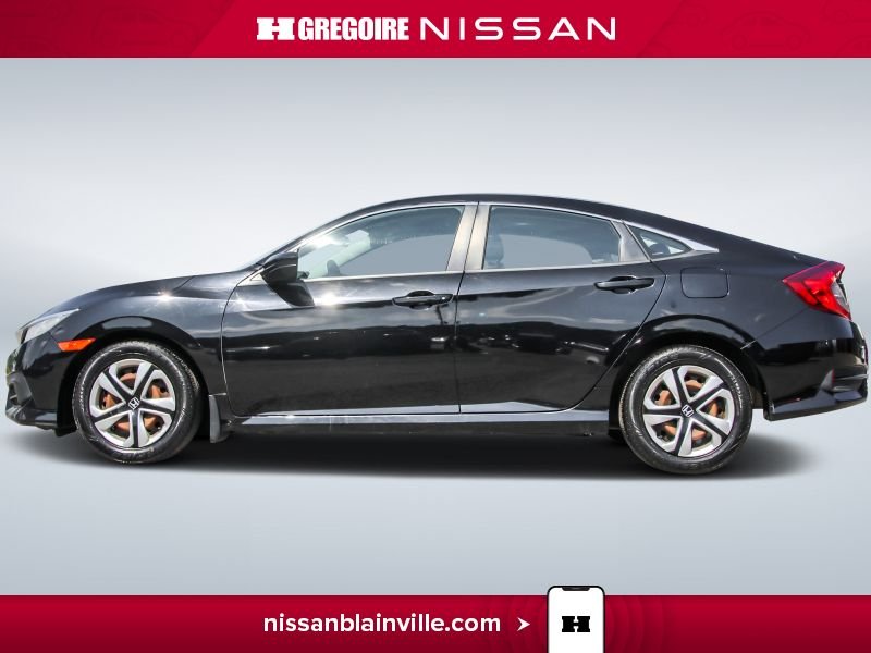 2018 Honda Civic Black Blainville - photo #4