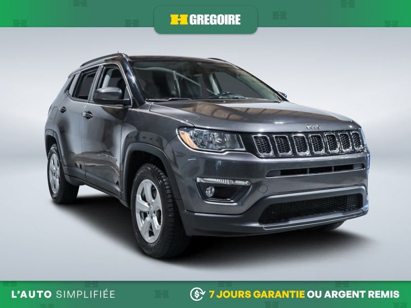 Jeep Compass 722507 | North 4x4 AUTO AC GR ELEC MAGS CAM RECULE BLUETOO 2019 Gris Laval - photo #0
