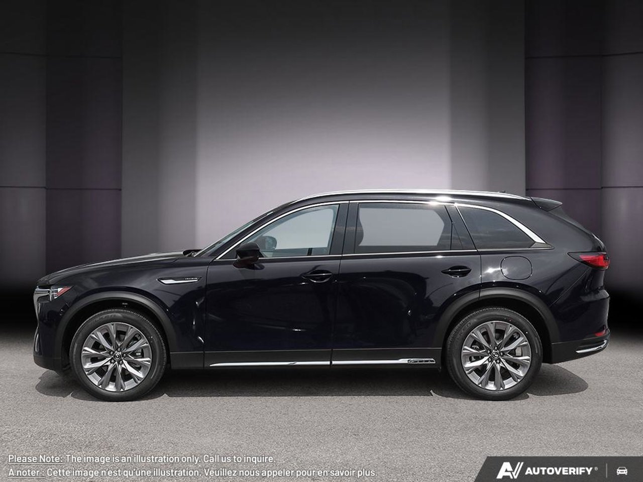 Mazda CX-90 hybride léger JM3KKDHD6T1400877 2026 Noir de jais mica Mirabel - photo #2