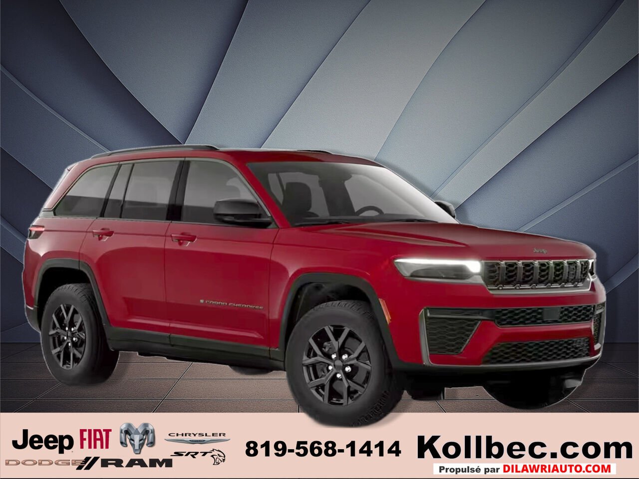 JEEP Grand Cherokee 26370 | Altitude 4x4 2026 Velours rouge nacré Gatineau - photo #0