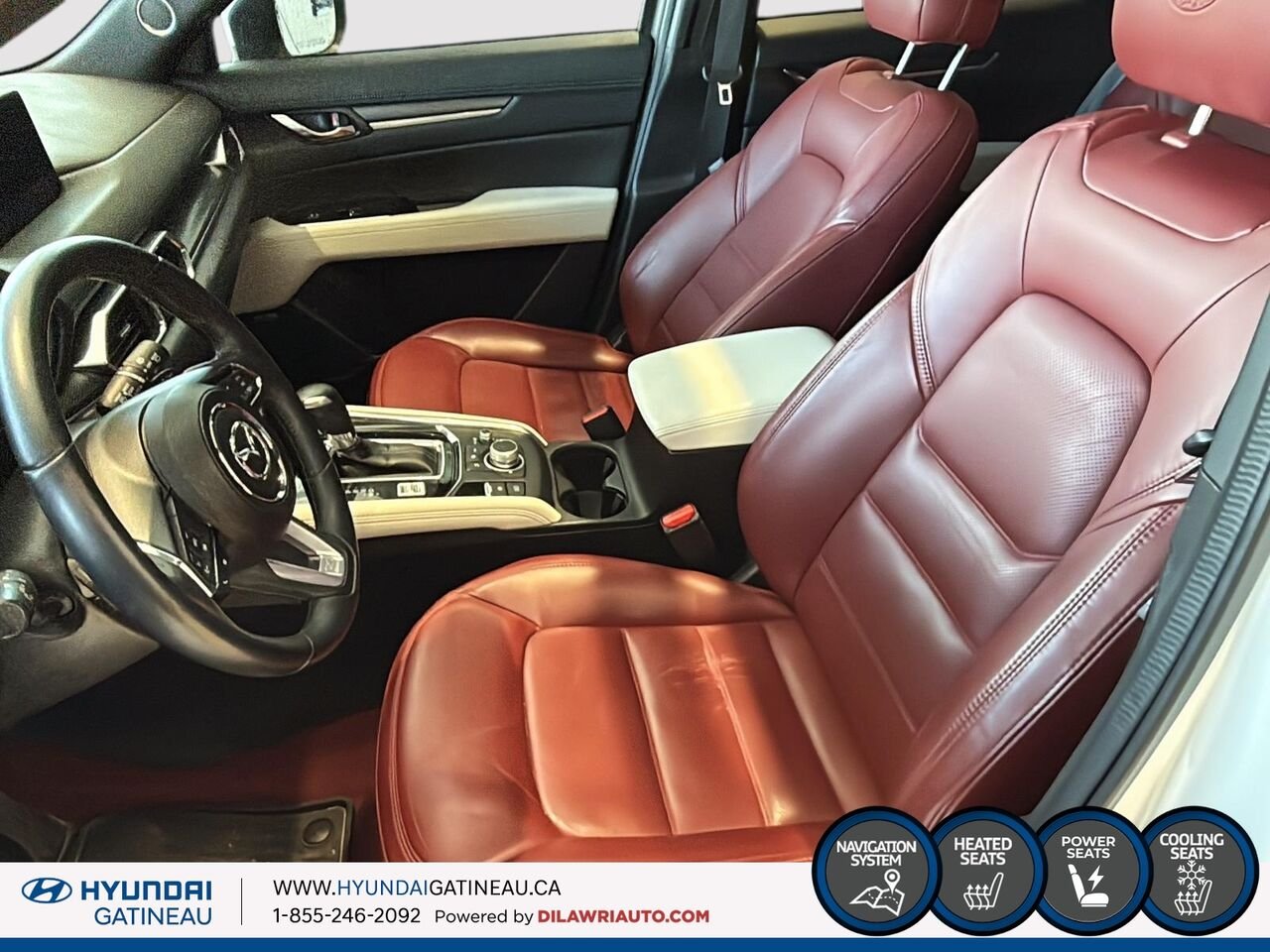 2021 Mazda CX-5 White Gatineau - photo #7