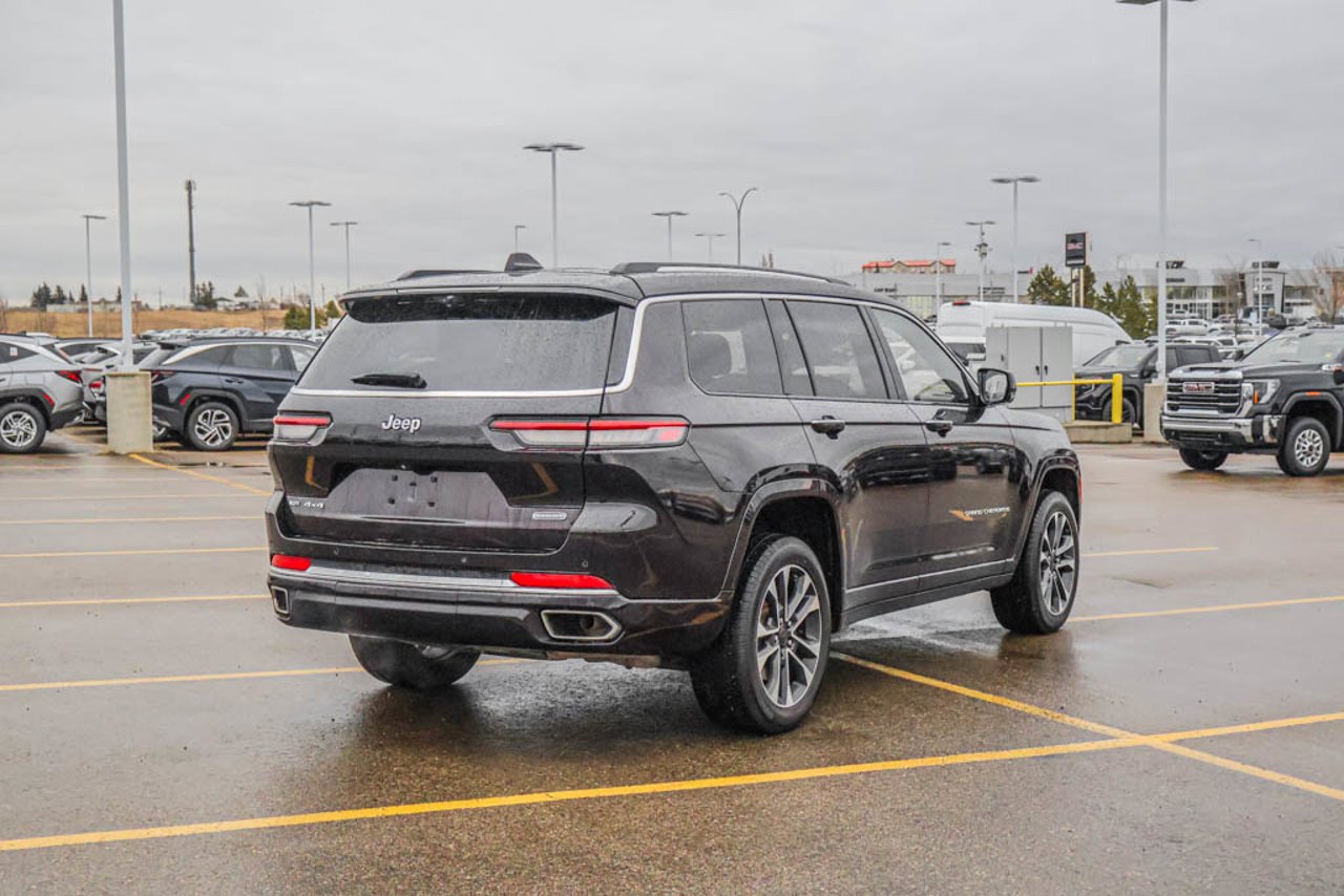 2022 Jeep Grand Cherokee L Overland 4x4 Ember Pearl Sherwood Park - photo #8