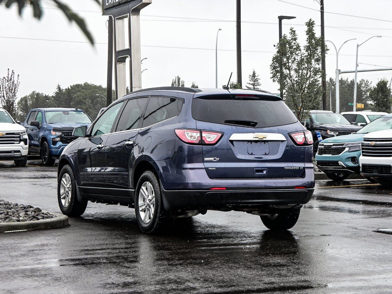 2013 Chevrolet Traverse AWD 4dr 1LT Blue Sherwood Park - photo #10