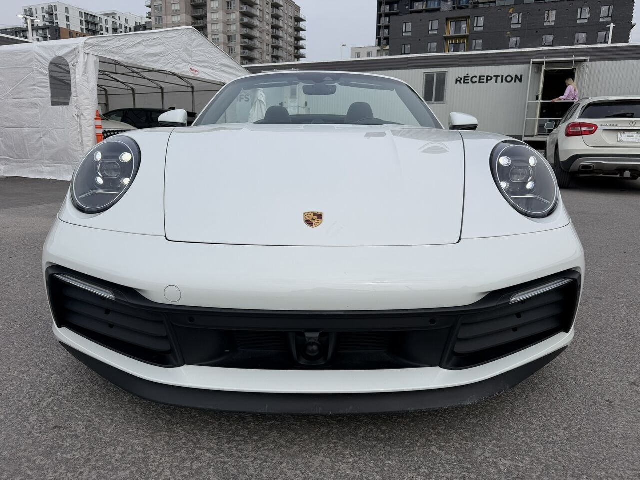2020 Porsche 911 Carrera 4S Cabriolet GARANTIE CPO PORSCHE 05/2029 White Laval - photo #2