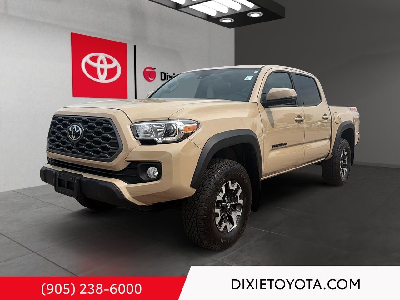 2020 Toyota Tacoma TRD OFFROAD PREMIUM 4WD / V6 / SHORT BED / REAR DIFF LOCK / HEATED SEATS / LEATHER SURFACE / MOONROOF / ALLOY WHEELS Quicksand Mississauga - photo #0