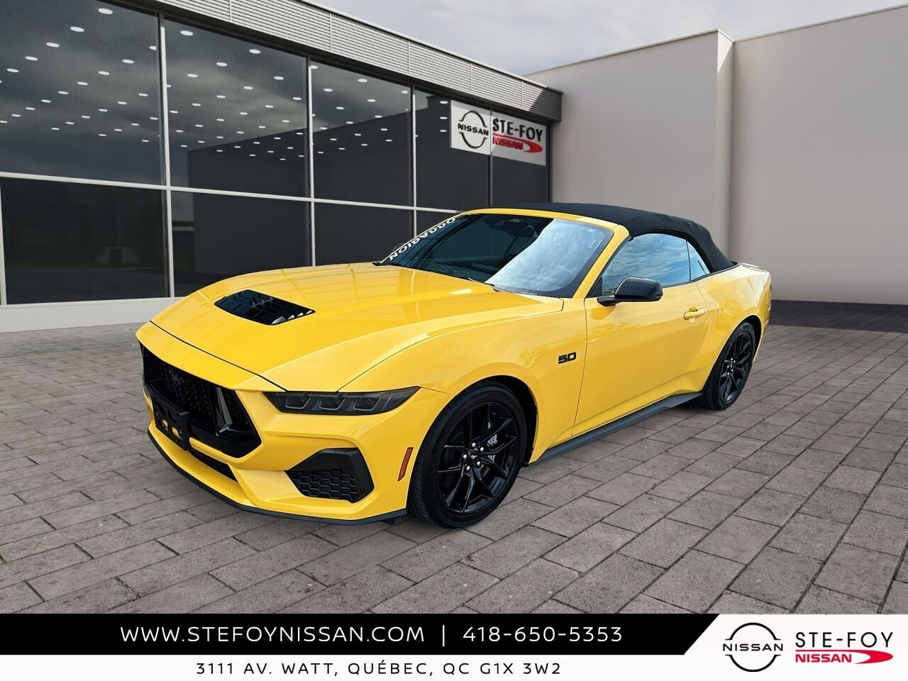 2024 Ford Mustang Yellow Ste-Foy - photo #3