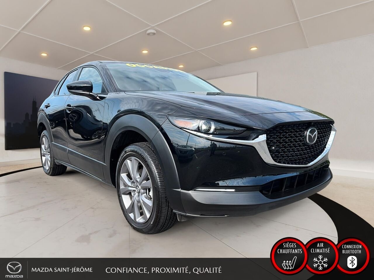 2026 Mazda CX-30 Black Ste-Agathe des Monts - photo #3