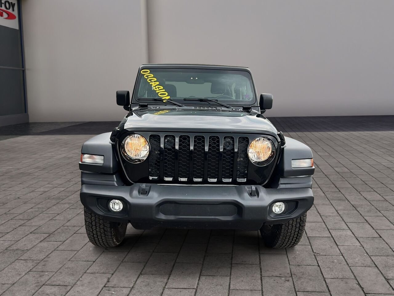 Jeep Wrangler SPORT SOFT TOP QUICK ORDER PACK 2024 Noir Québec - photo #1