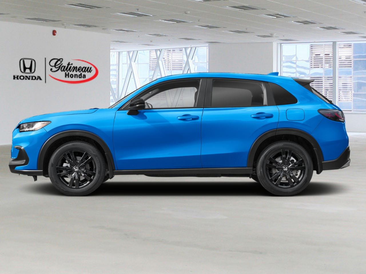 Honda HR-V Sport Traction Intégrale 2027 BLEU COMPÉTITION NACRÉ(B-637P)-NOIR Gatineau - photo #2