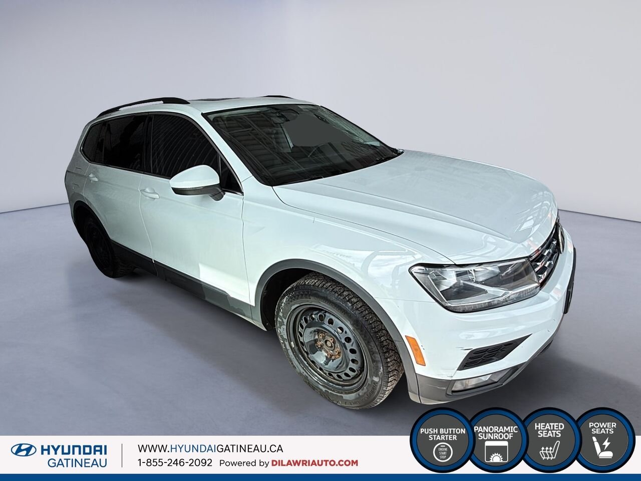 2020 Volkswagen Tiguan White Gatineau - photo #5