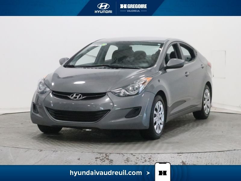 Hyundai Elantra YS42 | Berline 4 portes, boîte automatique, GL 2013 Gris Laval - photo #4