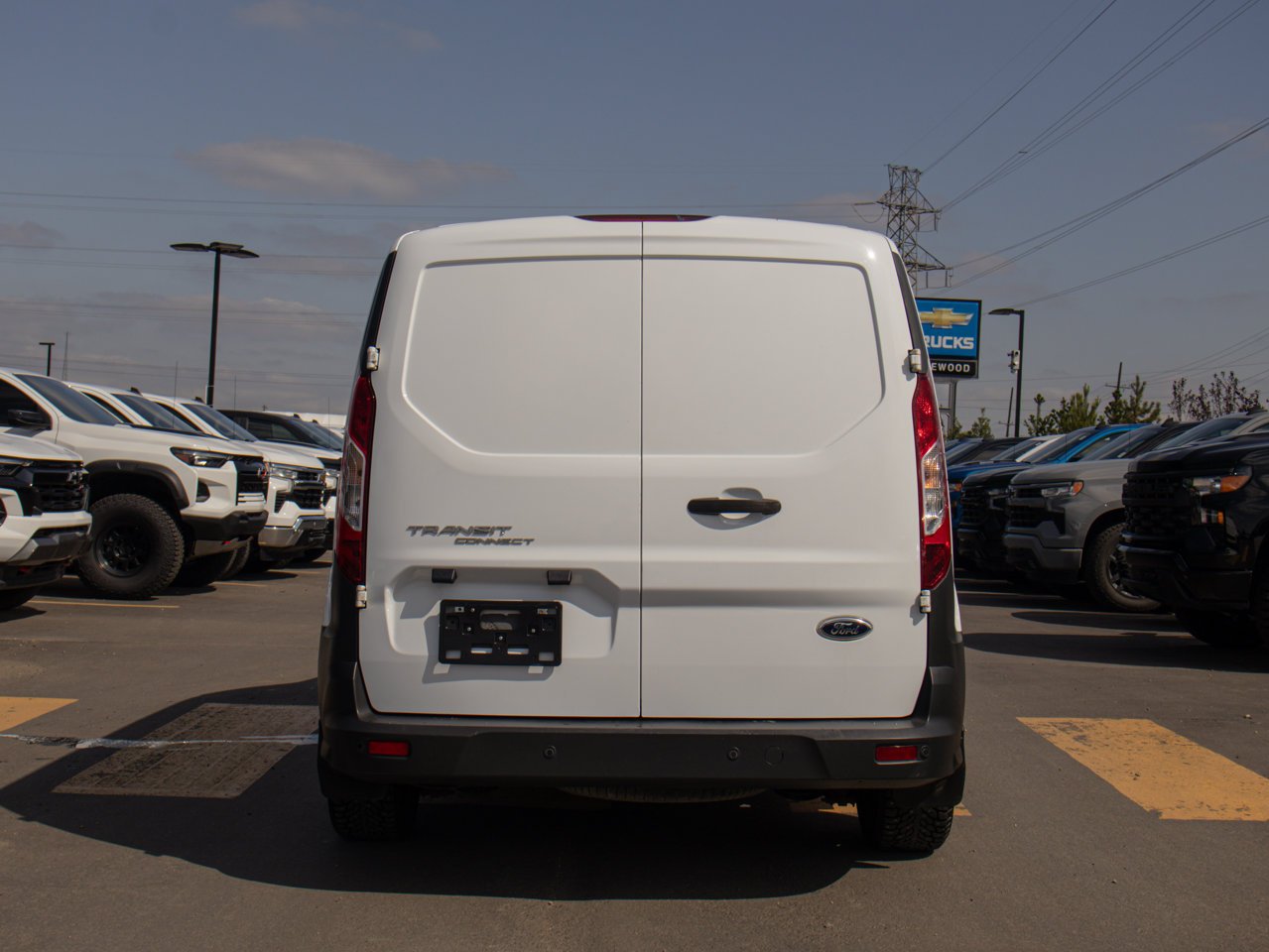 2014 Ford Transit Connect XL w/Dual Sliding Doors White Sherwood Park - photo #8
