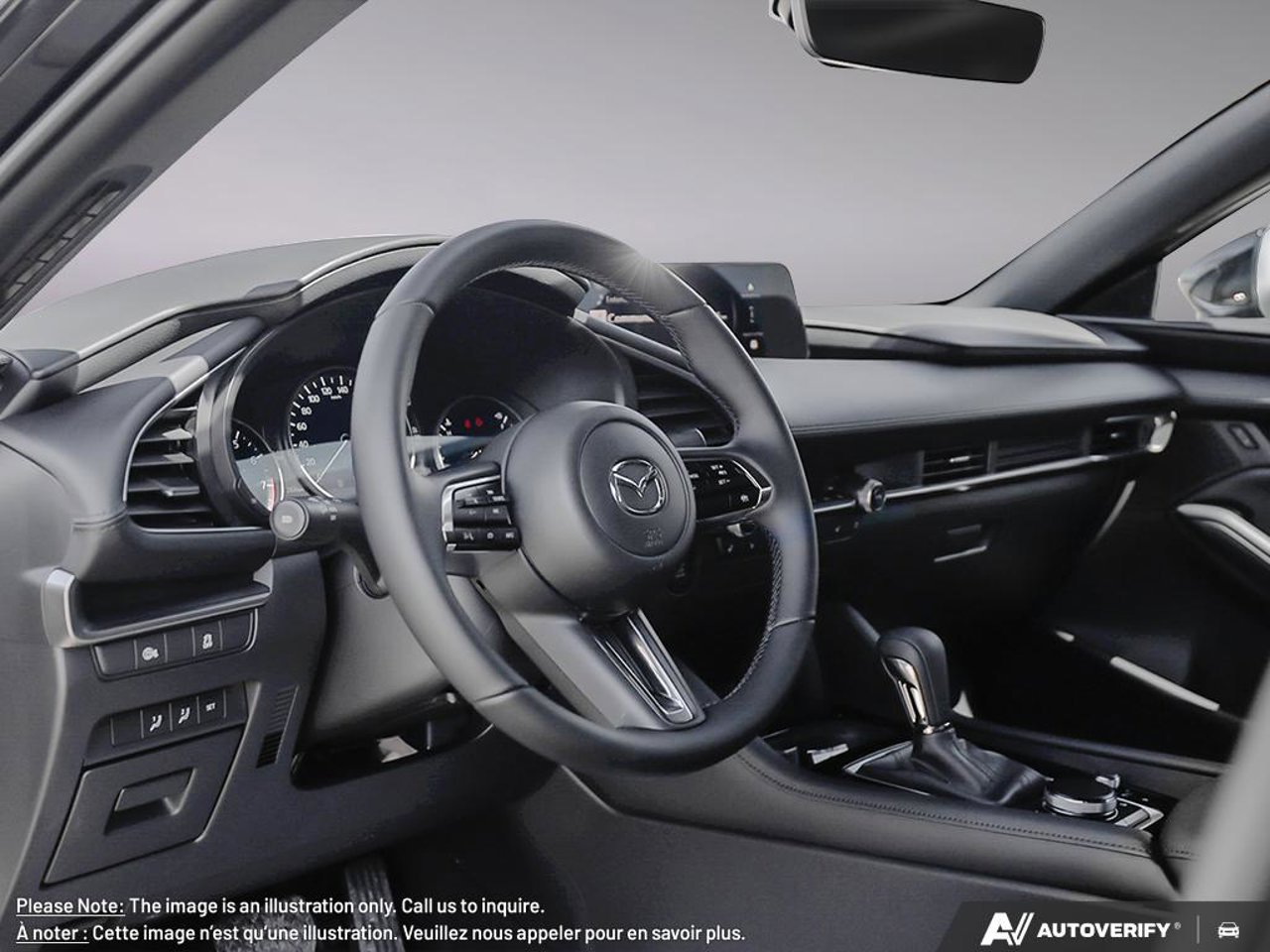 2026 Mazda Mazda3 Sport JM1BPBLL6T1885891 Jet Black Mica Mirabel - photo #11
