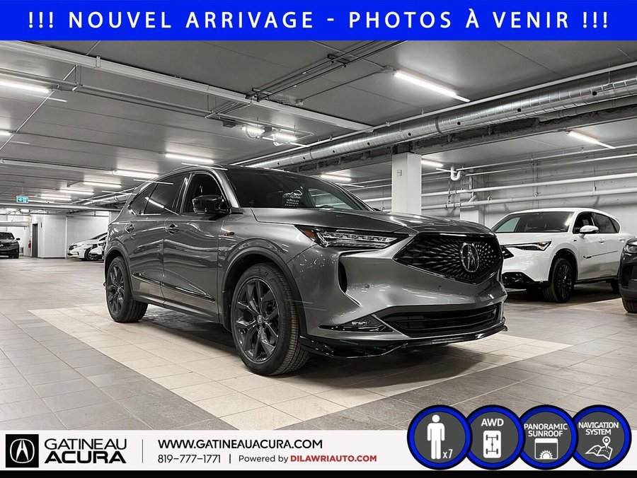 Acura MDX *** UN PROPRIO + CLEAN CARFAX *** 2022 Gris