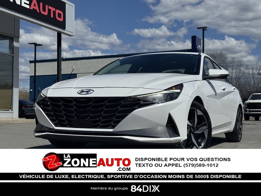 2023 Hyundai Elantra Hybrid 2023 White