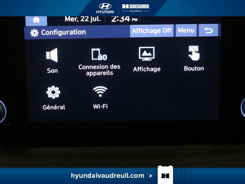 Hyundai Santa Fe YS41 | Essential FWD CERTIFIÉ 5.49% - BAS MILAGE 2021 Bleu Laval - photo #25