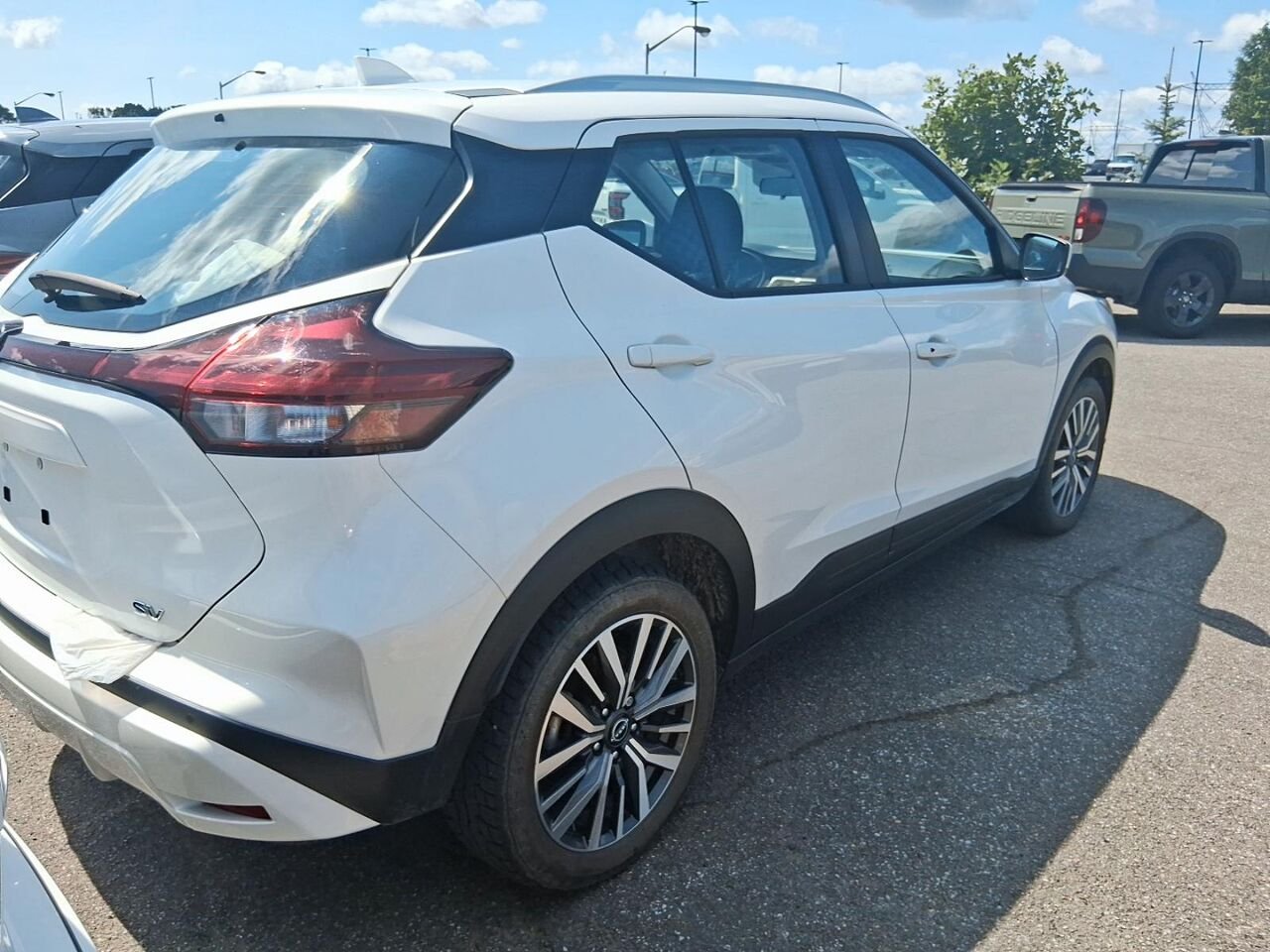 Nissan Kicks SV TA 2024 Blanc Québec - photo #1