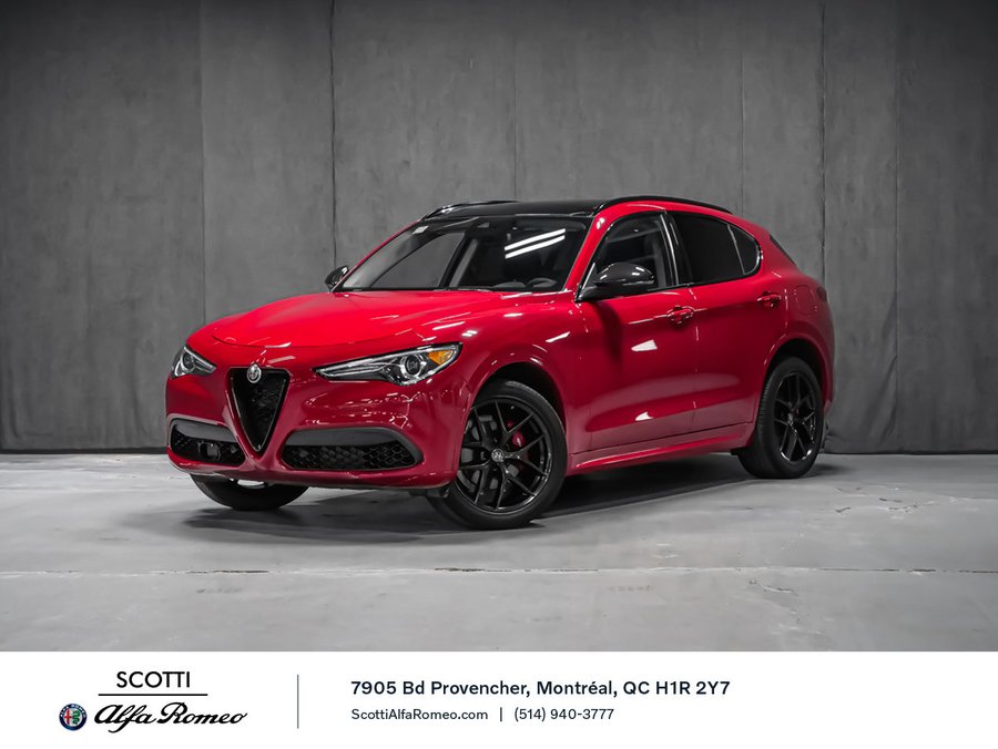 2021 Alfa Romeo Stelvio Ti Red