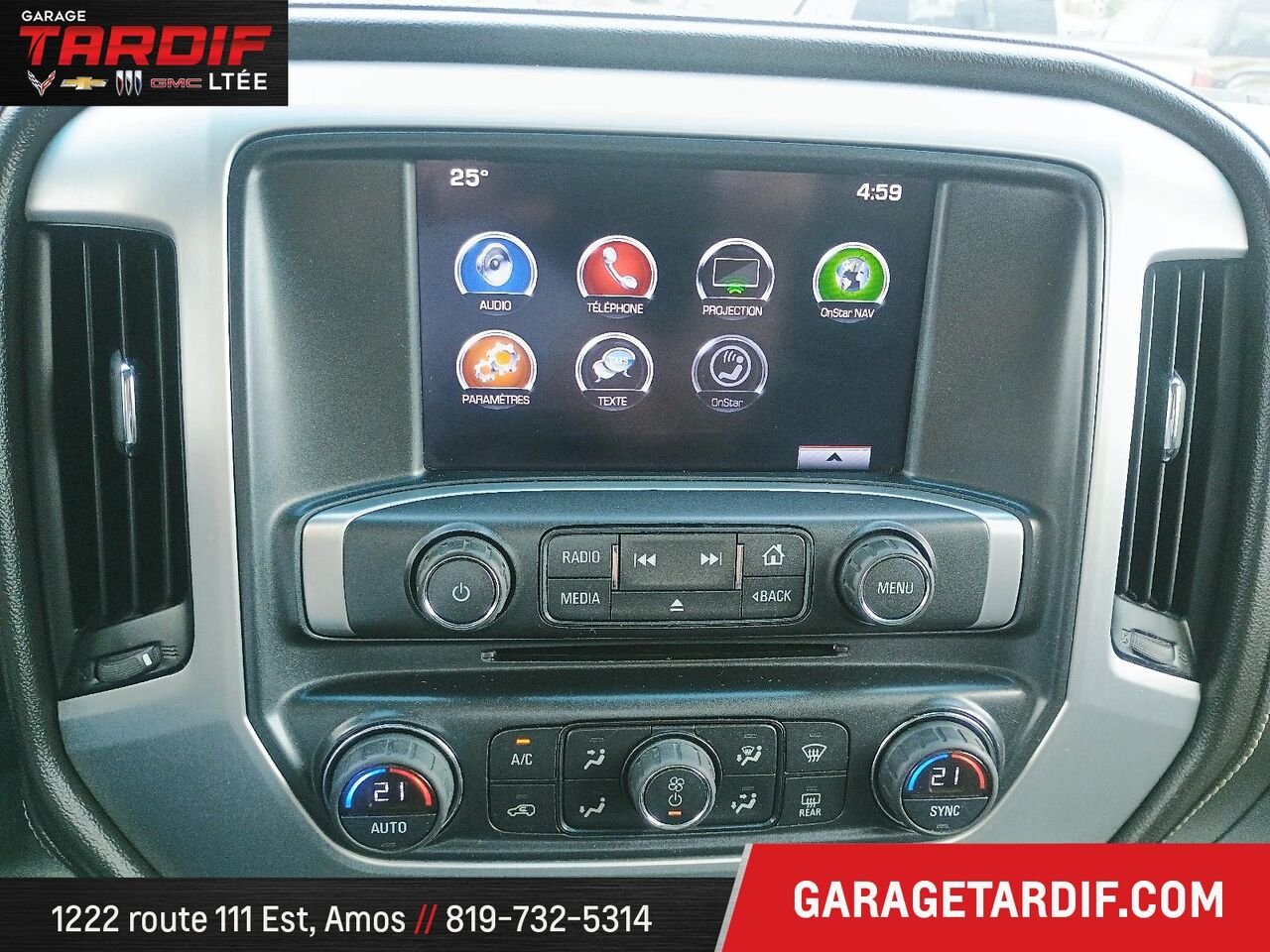 GMC SIERRA 4RM, CAISSE 46238A 2016 Bleu Amos - photo #20
