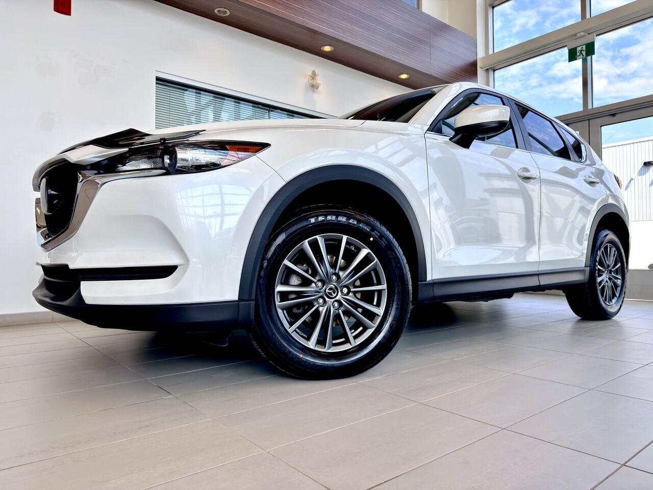 Mazda CX-5 GS AWD 2019 Blanc Notre-Dame-des-Prairies - photo #1