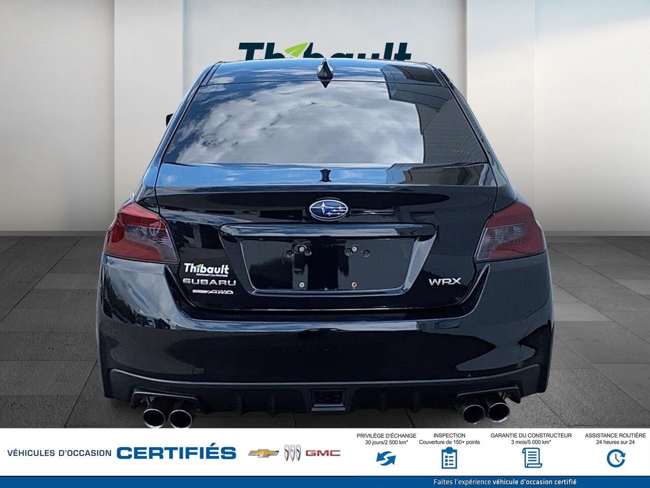 2019 SUBARU WRX CVT Black Montmagny - photo #2