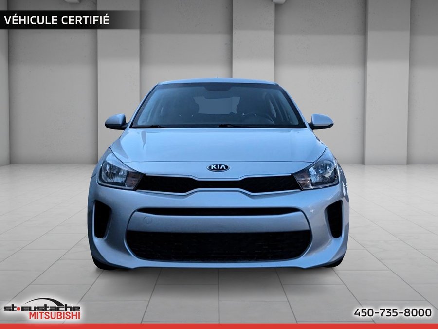 Kia Rio 5 portes LX+ AUTOMATIQUE-BANC ET VOLANT CHAUFFANT-CAMERA DE RECUL 2018 Argent