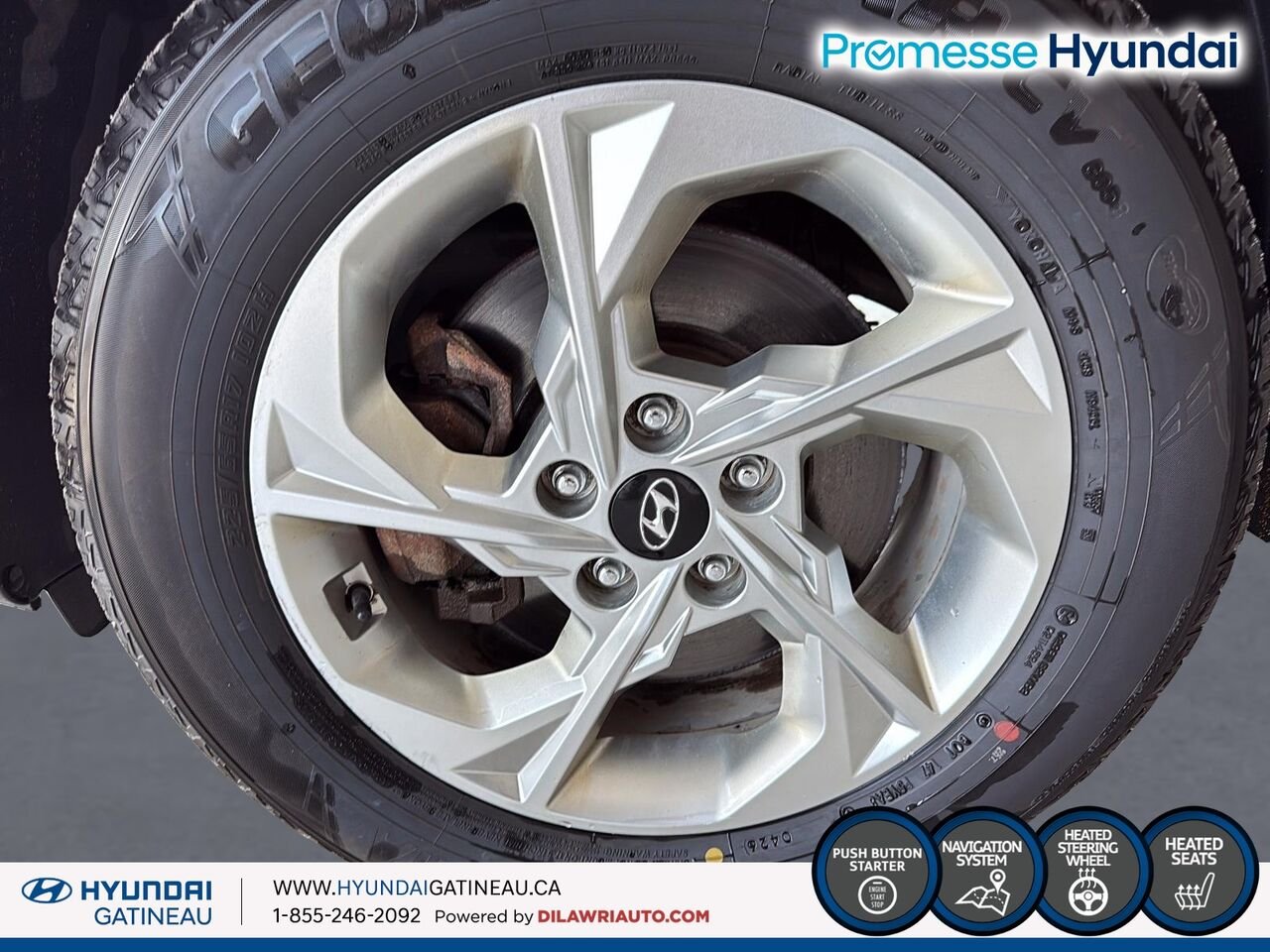 2024 Hyundai Tucson Grey Gatineau - photo #5