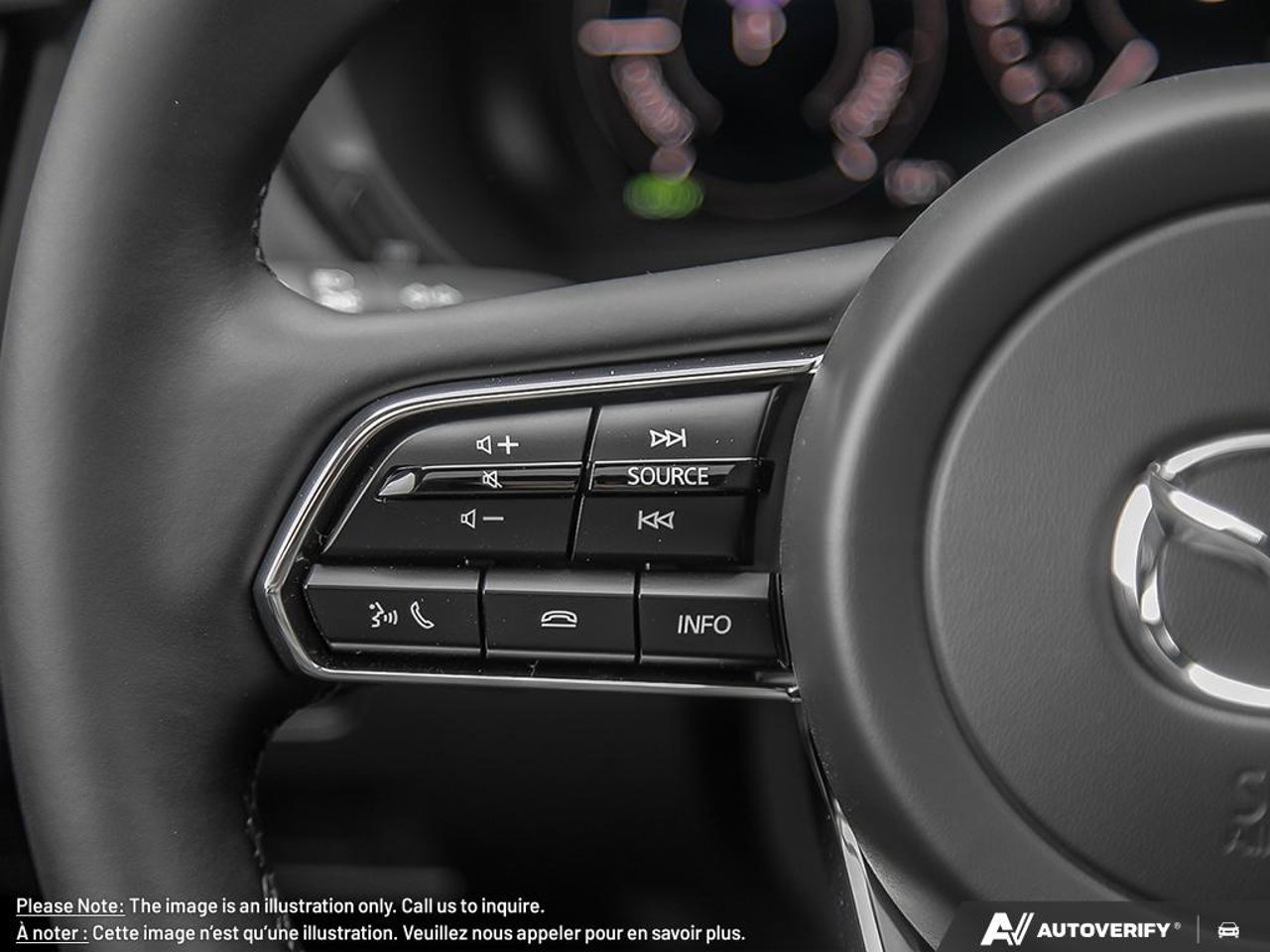 Mazda CX-90 hybride rechargeable JM3KKCHAXT1377071 2026 Noir de jais mica Mirabel - photo #16