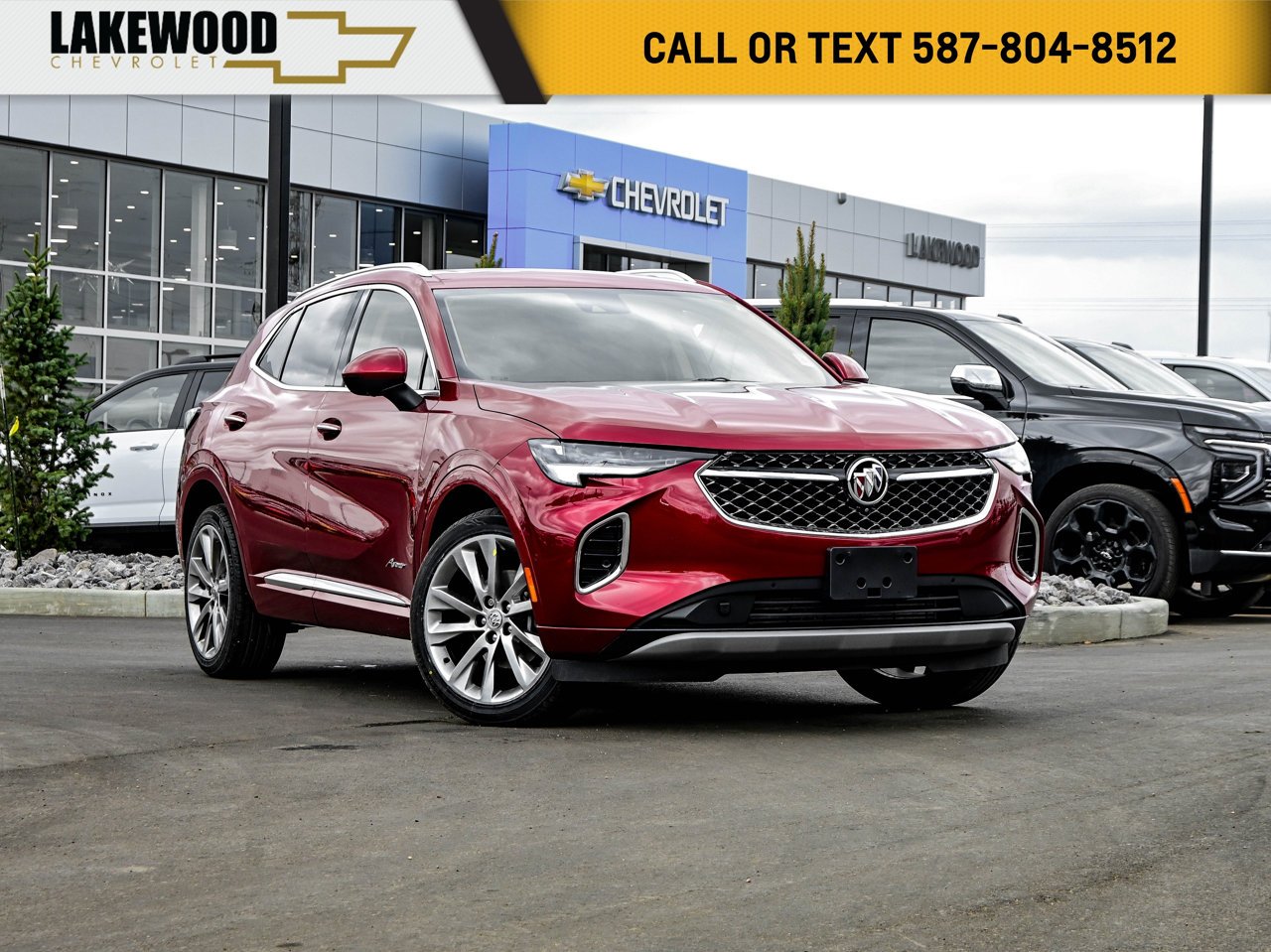 2023 Buick Envision AWD 4dr Avenir Red Sherwood Park - photo #0