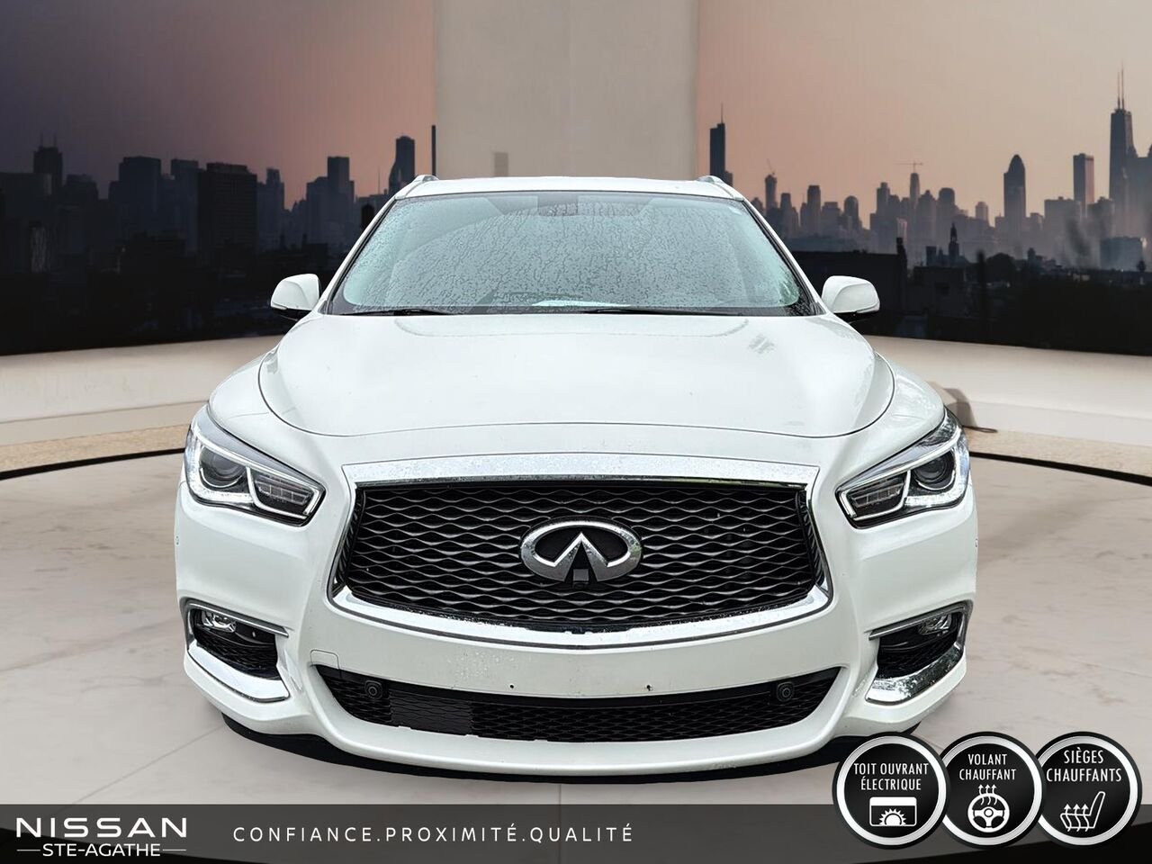 INFINITI QX60 2017 Blanc Saint-Jérôme - photo #1