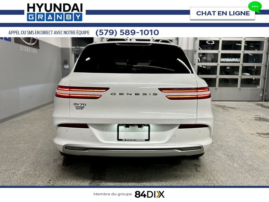 2023 Genesis GV70 version électrique 2023 White