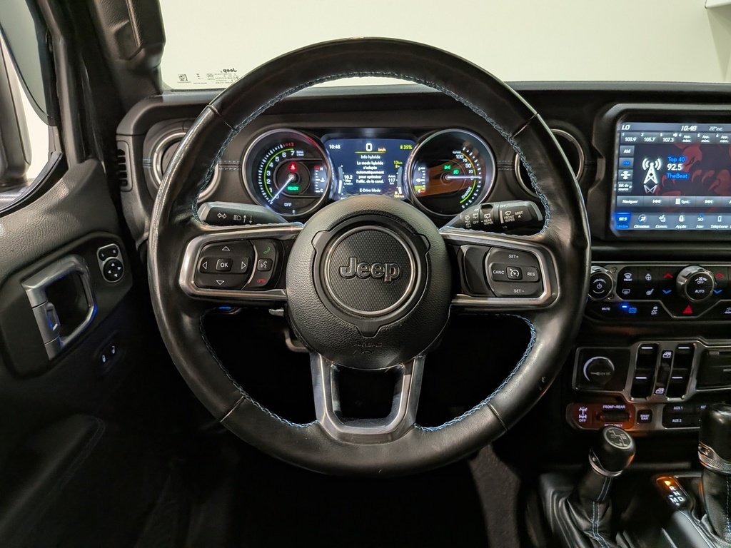 Jeep Wrangler 4xe Unlimited Rubicon 4x4 2022 Noir Val-David - photo #12