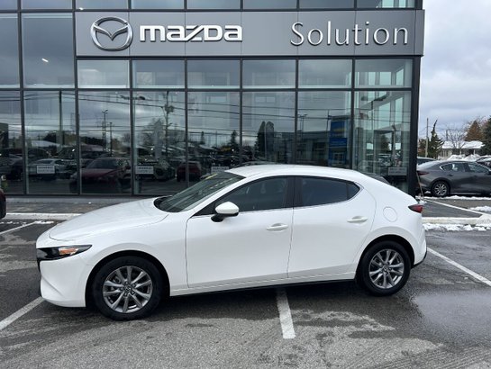 2025 MAZDA MAZDA 3 SPORT GX White