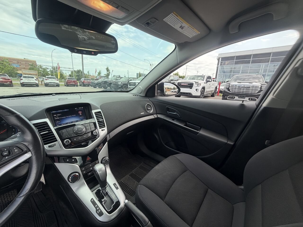 CHEVROLET CRUZE LT Berline 4 portes 1LT 2014 Noir Ottawa & Gatineau - photo #6