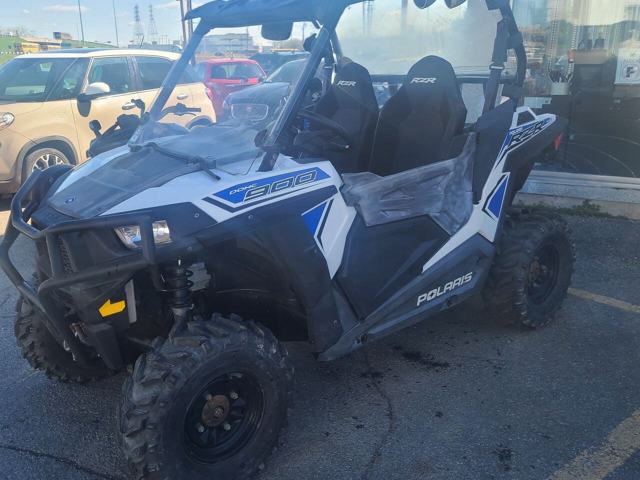 2018 polaris rzr Blue  - photo #2