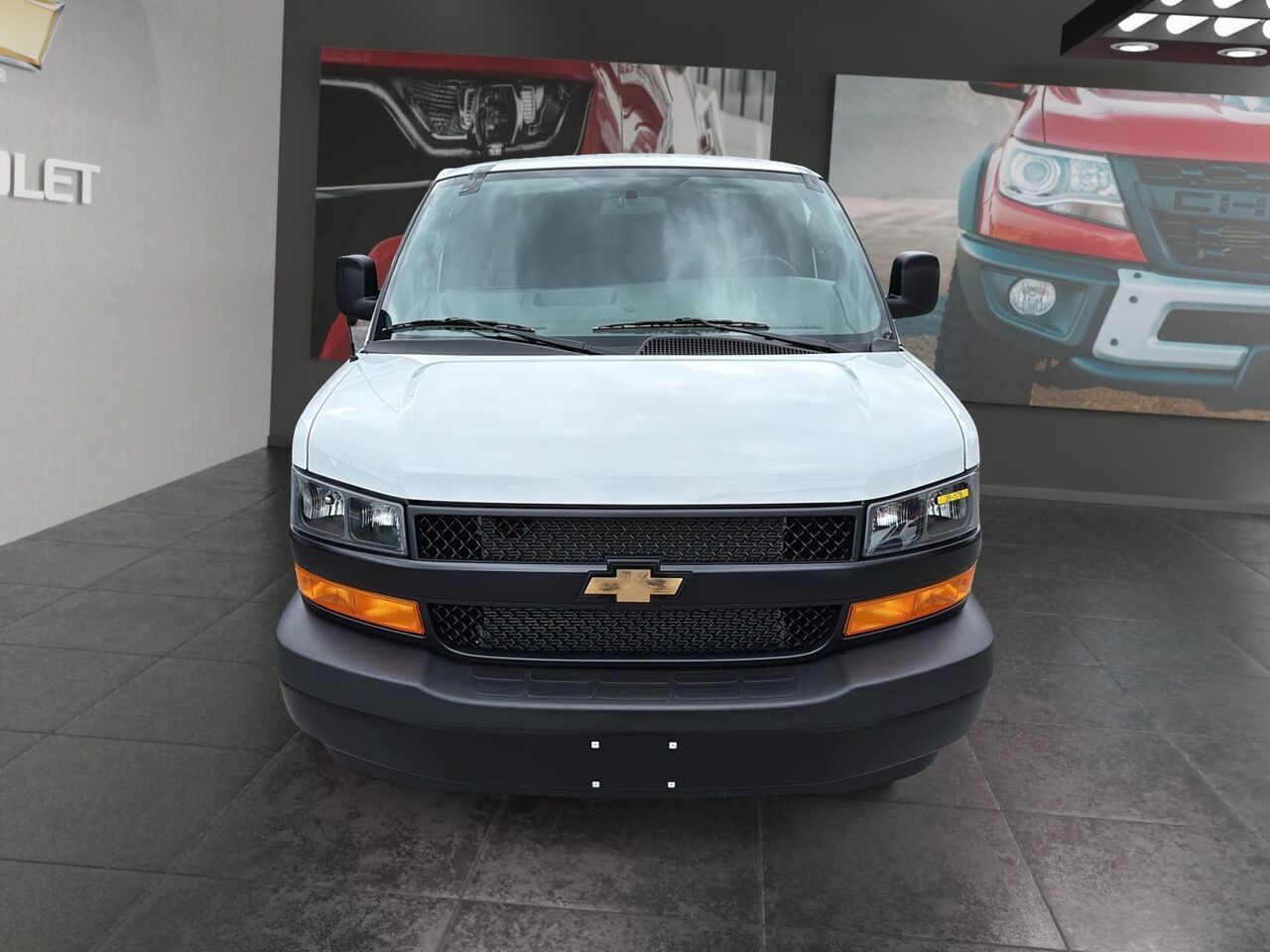White 2026 Chevrolet Express Cargo Van Rear-Wheel Drive Automatic