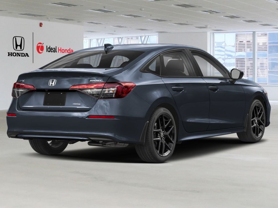 2026 Honda Civic Sedan Hybrid 2026 Meteoroid Grey Metallic