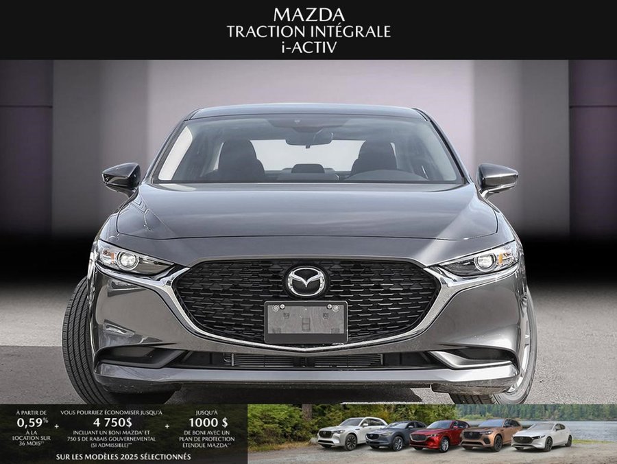 Mazda Mazda3 2025 2025 Gris mécanique métallisé